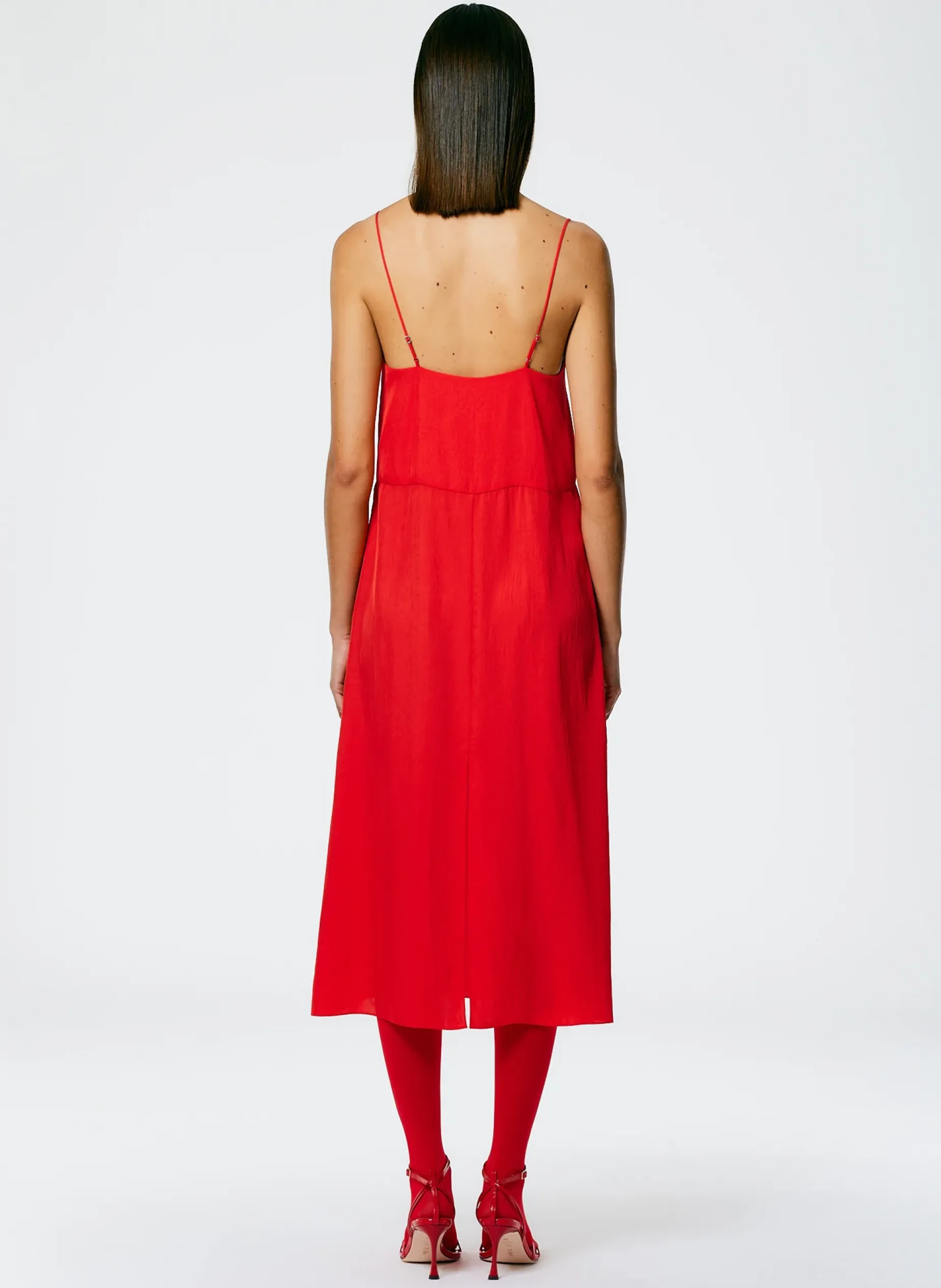 Dresses>Tibi The Slip Dress Red