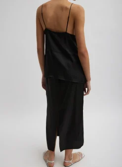 Skirts|Fundamentals - WOFs>Tibi The Slip Skirt Black