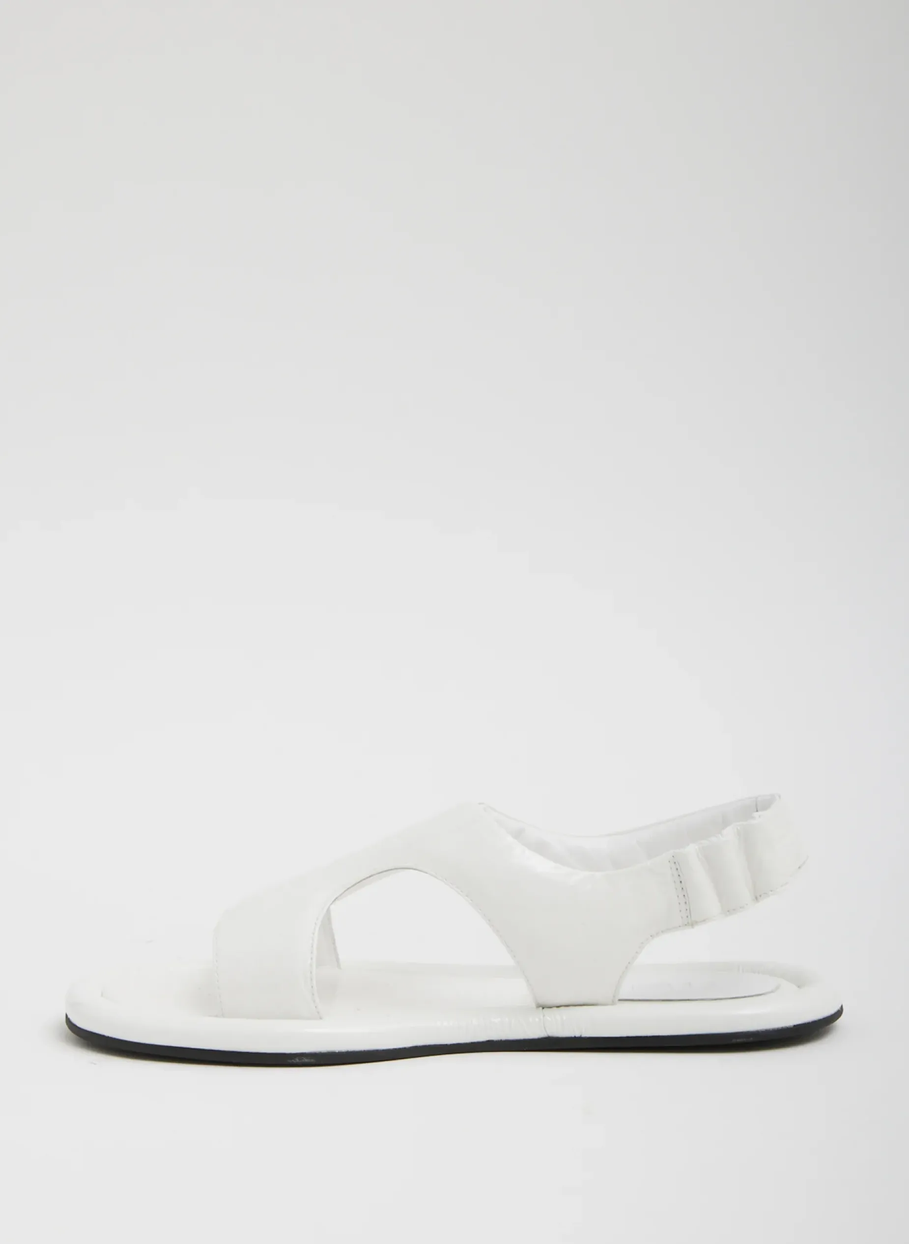 Sandals>Tibi Tom Naplack Sandal Optic White
