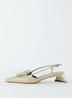 Heels>Tibi Victor Slingback Warm Grey