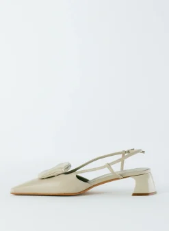 Heels>Tibi Victor Slingback Warm Grey